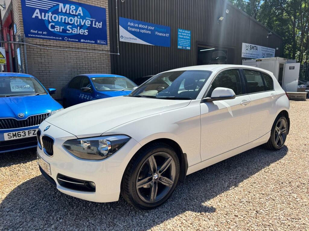 BMW 1 Series 1.6 116I Sport Euro 6 Ss White #2