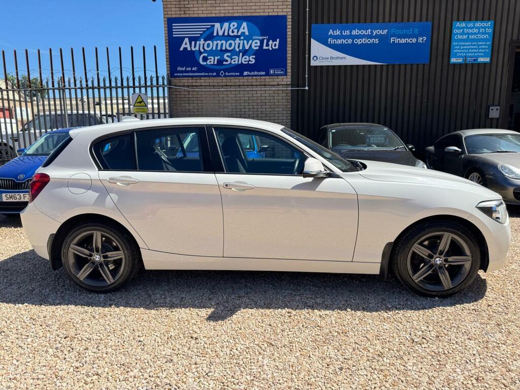 BMW 1 Series 1.6 116I Sport Euro 6 Ss White #6