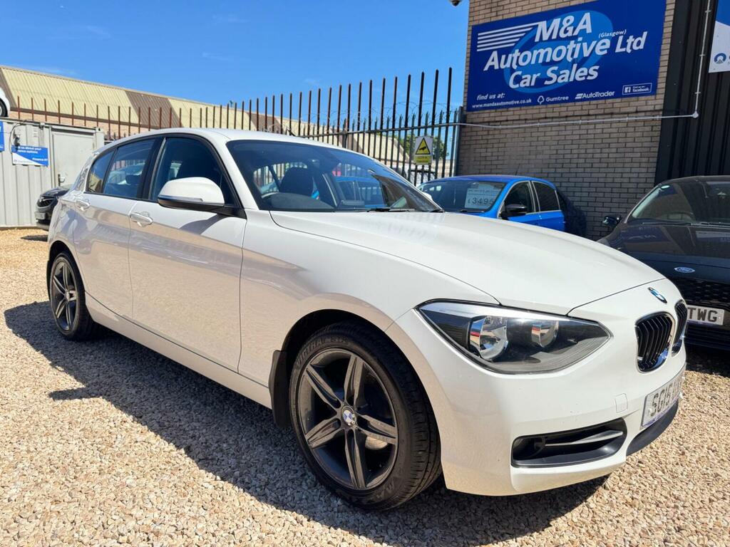 BMW 1 Series 1.6 116I Sport Euro 6 Ss White