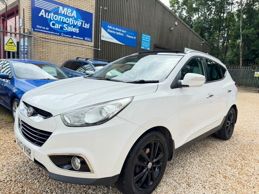 Hyundai Ix35 2.0 Crdi Premium 4Wd Euro 5 White #2