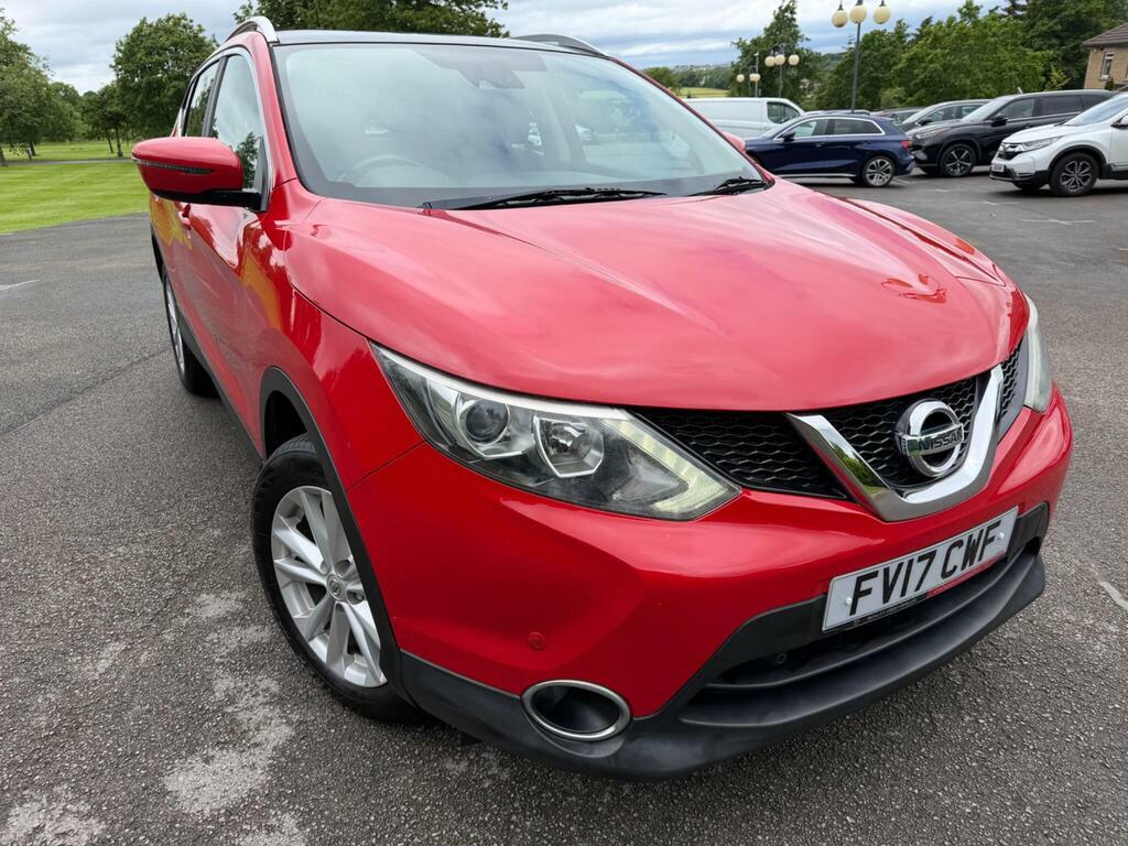 Nissan Qashqai 1.5 Dci Acenta 2Wd Euro 6 S S FV17CWF Red #5