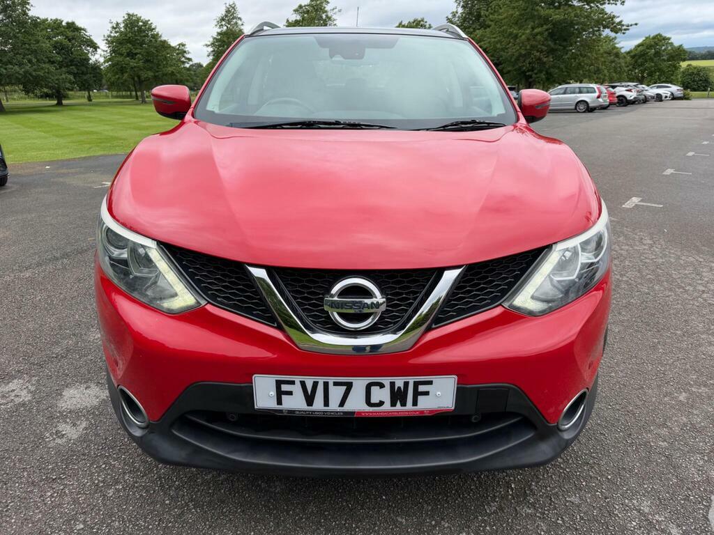 Nissan Qashqai 1.5 Dci Acenta 2Wd Euro 6 S S FV17CWF Red #2