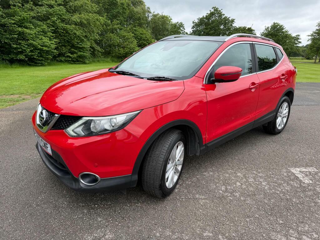 Nissan Qashqai 1.5 Dci Acenta 2Wd Euro 6 S S FV17CWF Red #3