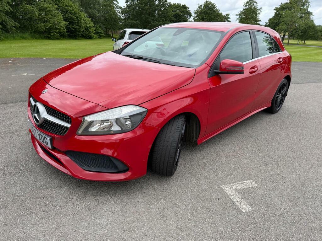 Mercedes-Benz A Class 2.1 A200d Amg Line Euro 6 S S Red #3
