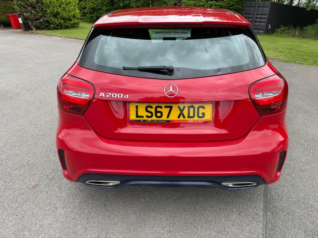 Mercedes-Benz A Class 2.1 A200d Amg Line Euro 6 S S Red #6
