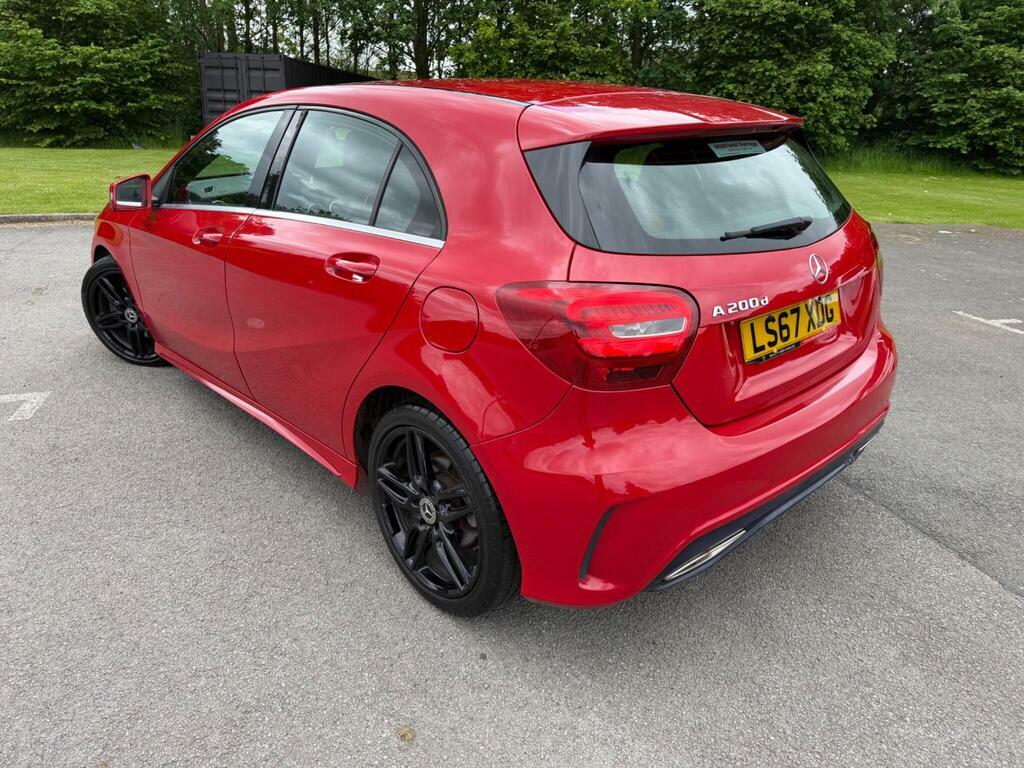 Mercedes-Benz A Class 2.1 A200d Amg Line Euro 6 S S Red #4