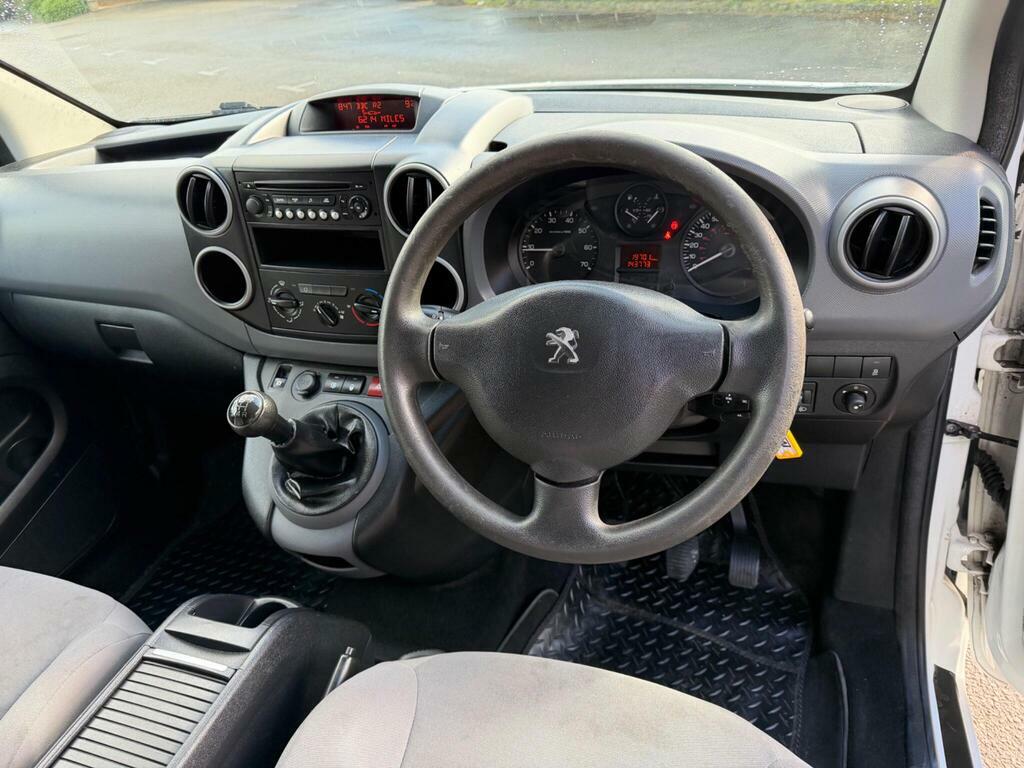 Peugeot Partner Panel Van White #22
