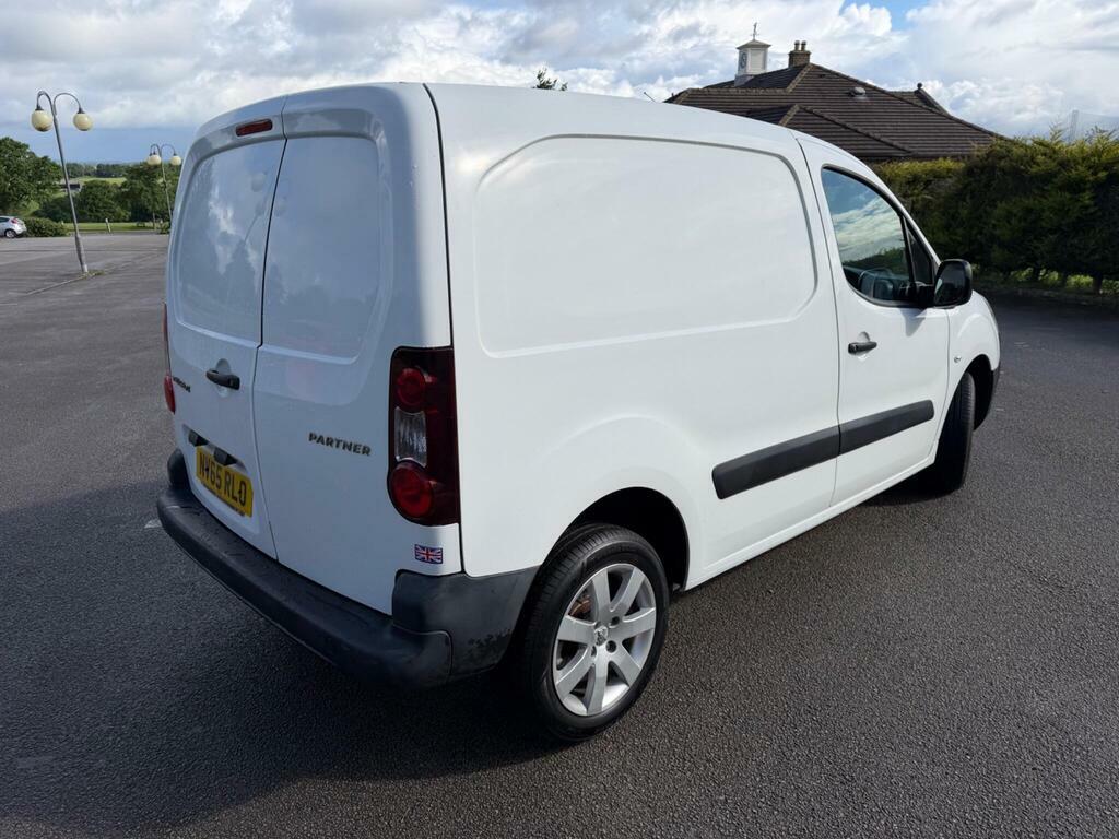 Peugeot Partner Panel Van White #9
