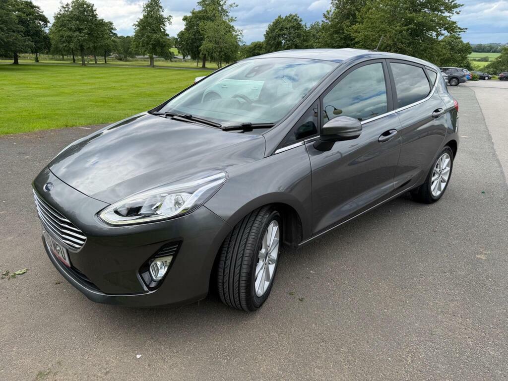 Ford Fiesta 1.0T Ecoboost Mhev Titanium X Hatchback Blue #3