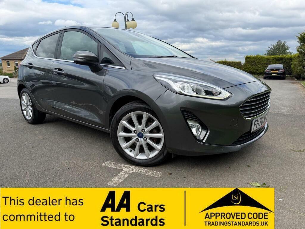 Ford Fiesta 1.0T Ecoboost Mhev Titanium X Hatchback Blue #1