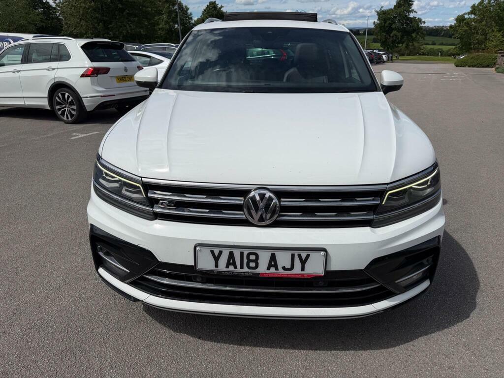 Volkswagen Tiguan 2.0 Tdi R-line Dsg 4Motion Euro 6 S S White #2