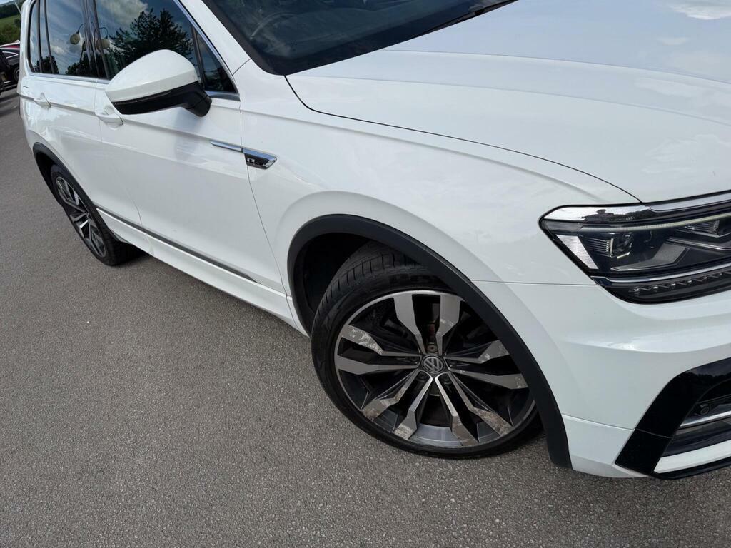 Volkswagen Tiguan 2.0 Tdi R-line Dsg 4Motion Euro 6 S S White #6