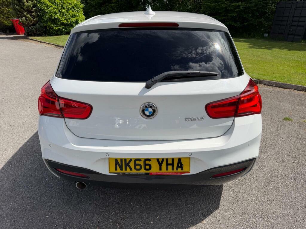 BMW 1 Series White #9