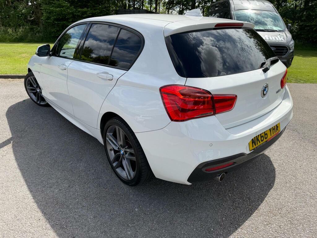 BMW 1 Series 2.0 118D M Sport Euro 6 S S White #4