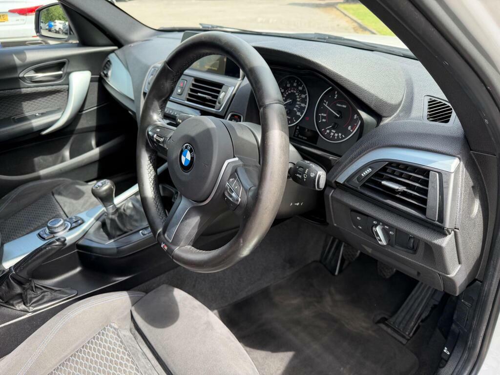 BMW 1 Series White #15