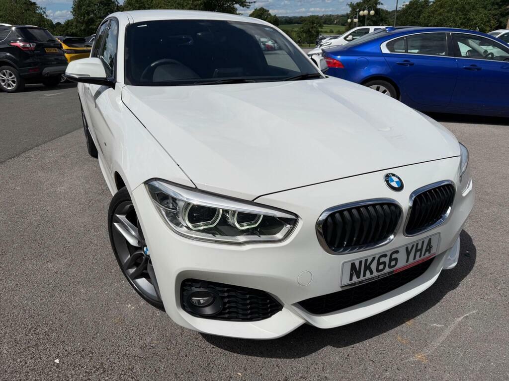 BMW 1 Series 2.0 118D M Sport Euro 6 S S White #5