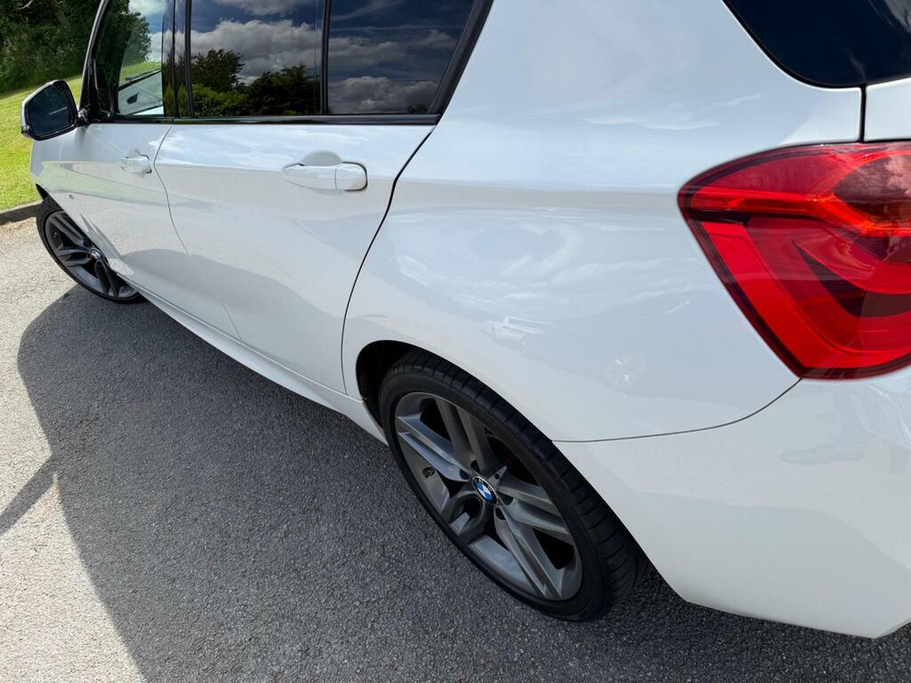 BMW 1 Series White #7