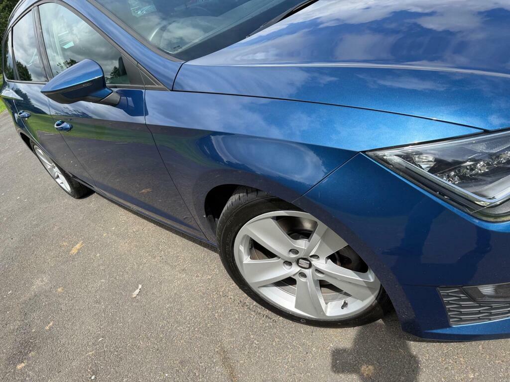 Seat Leon 2.0 Tdi Cr Fr Sport Tourer Euro 5 S S Blue #6