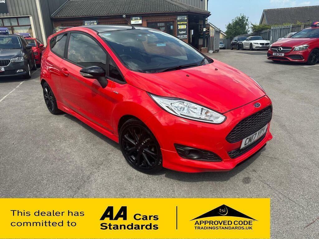 Ford Fiesta 1.0T Ecoboost St-line Euro 6 S S Red
