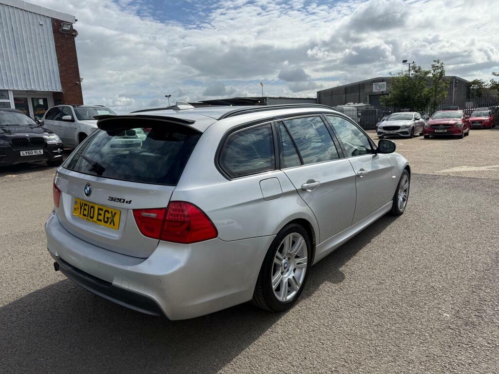 BMW 3 Series 2.0 320D M Sport Touring Steptronic Euro 5 Silver #5