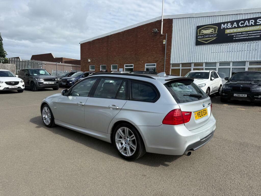 BMW 3 Series 2.0 320D M Sport Touring Steptronic Euro 5 Silver #2
