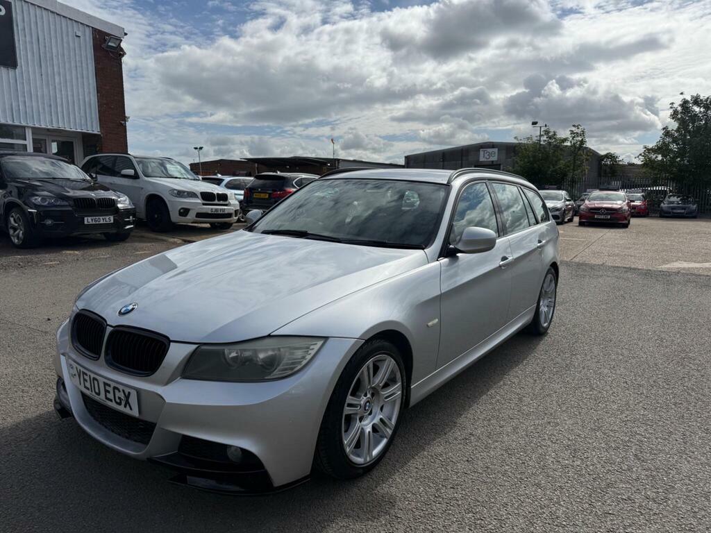 BMW 3 Series 2.0 320D M Sport Touring Steptronic Euro 5 Silver #4