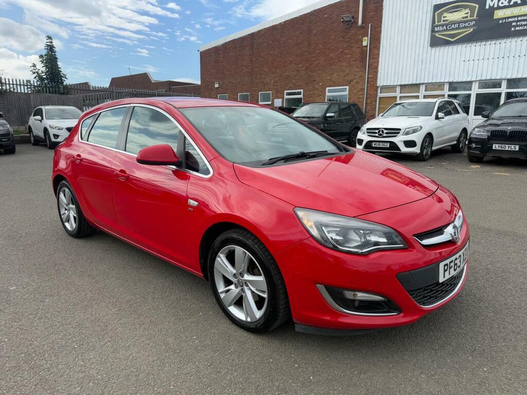 Vauxhall Astra 1.6 16V Sri Euro 5 Red