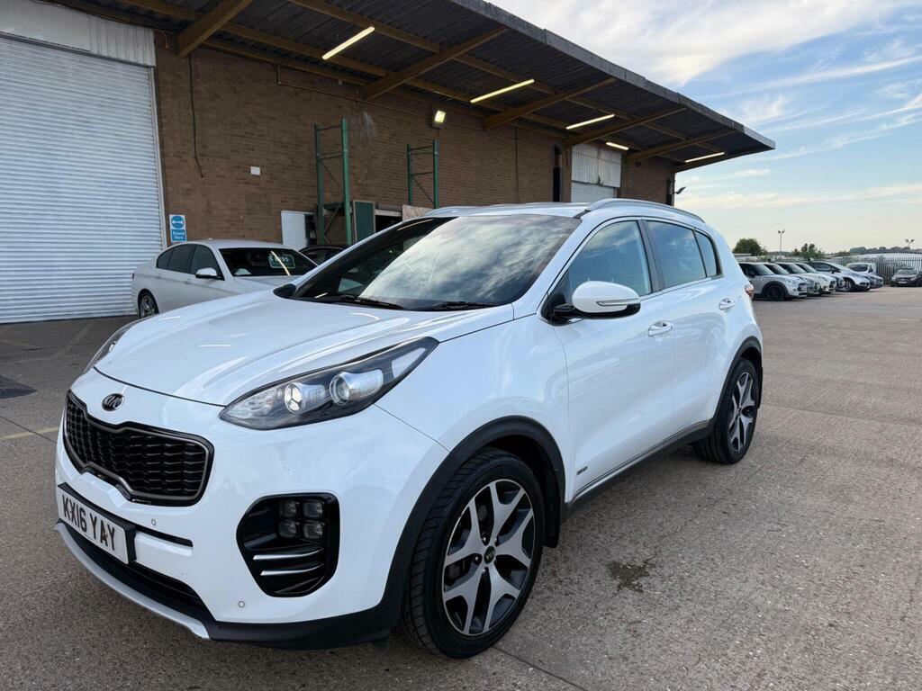 Kia Sportage 1.6 T-gdi Gt-line Dct Awd Euro 6 KX16YAY White #2