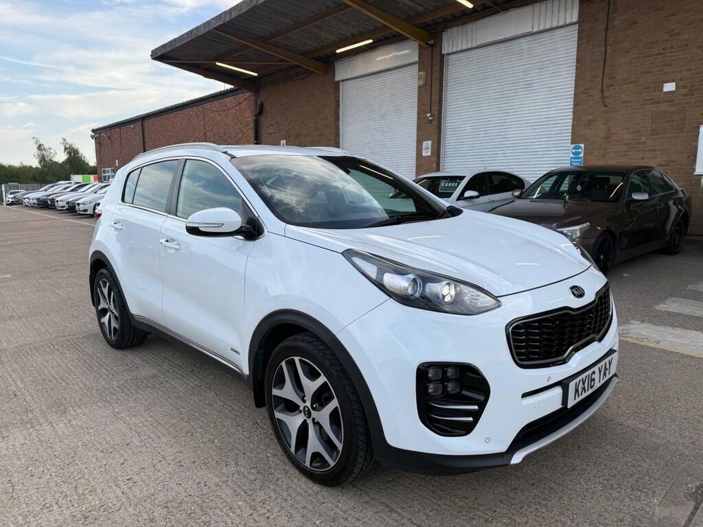 Kia Sportage 1.6 T-gdi Gt-line Dct Awd Euro 6 White