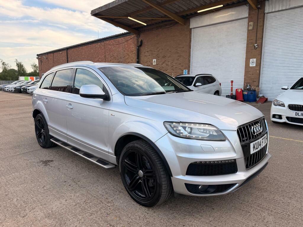 Audi Q7 3.0 Tdi V6 S Line Plus Tiptronic Quattro Euro 5 S Silver