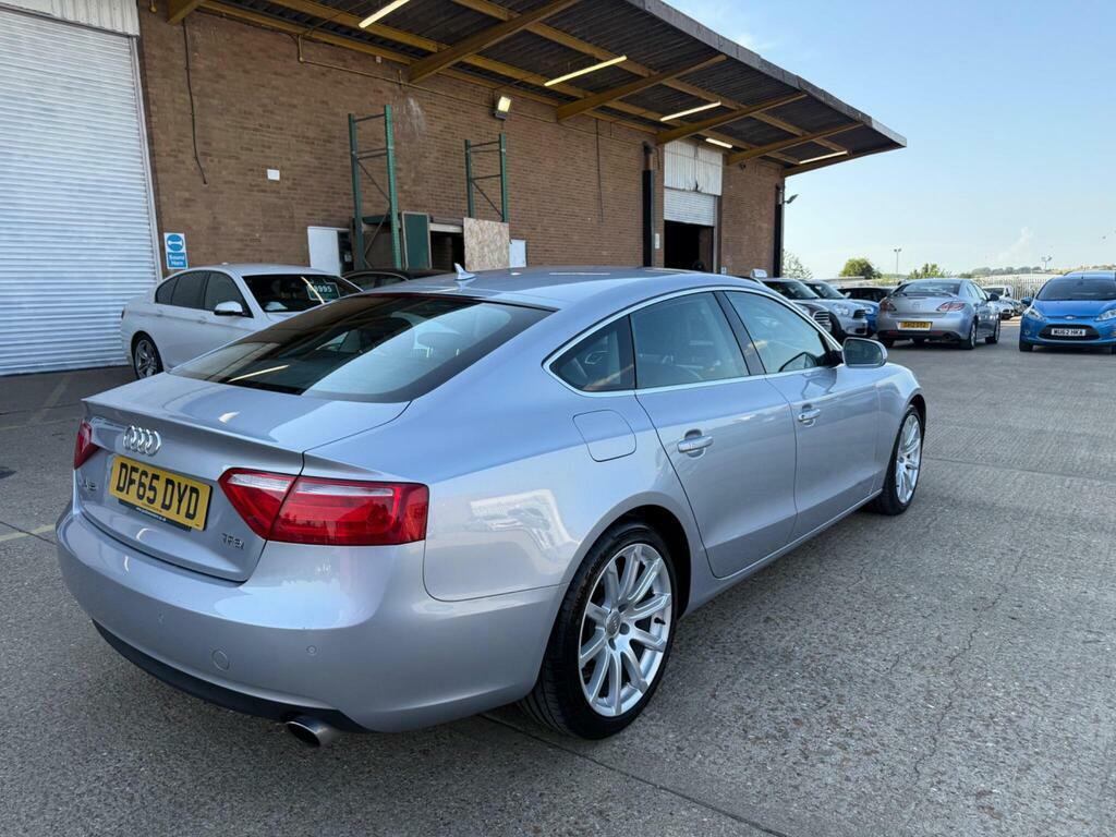Audi A5 1.8 Tfsi Se Technik Sportback Euro 6 S S Silver #4