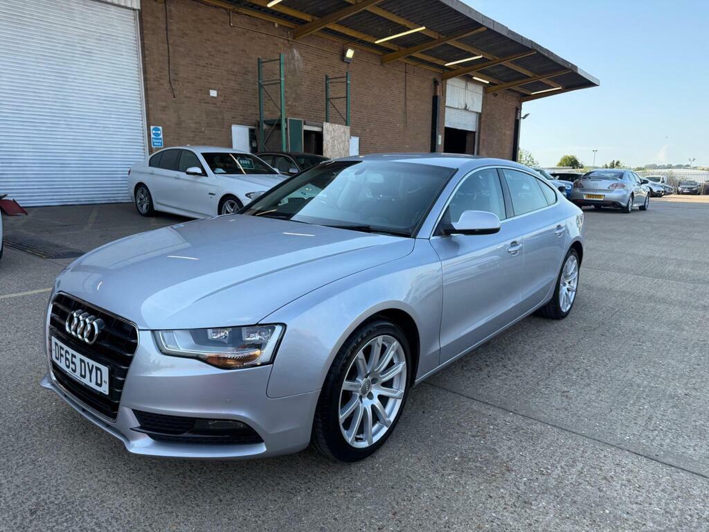 Audi A5 1.8 Tfsi Se Technik Sportback Euro 6 S S Silver #2