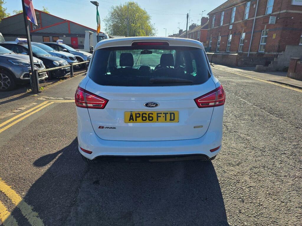 Ford B-Max 1.0T Ecoboost Zetec White Edition Euro 6 Ss White #6