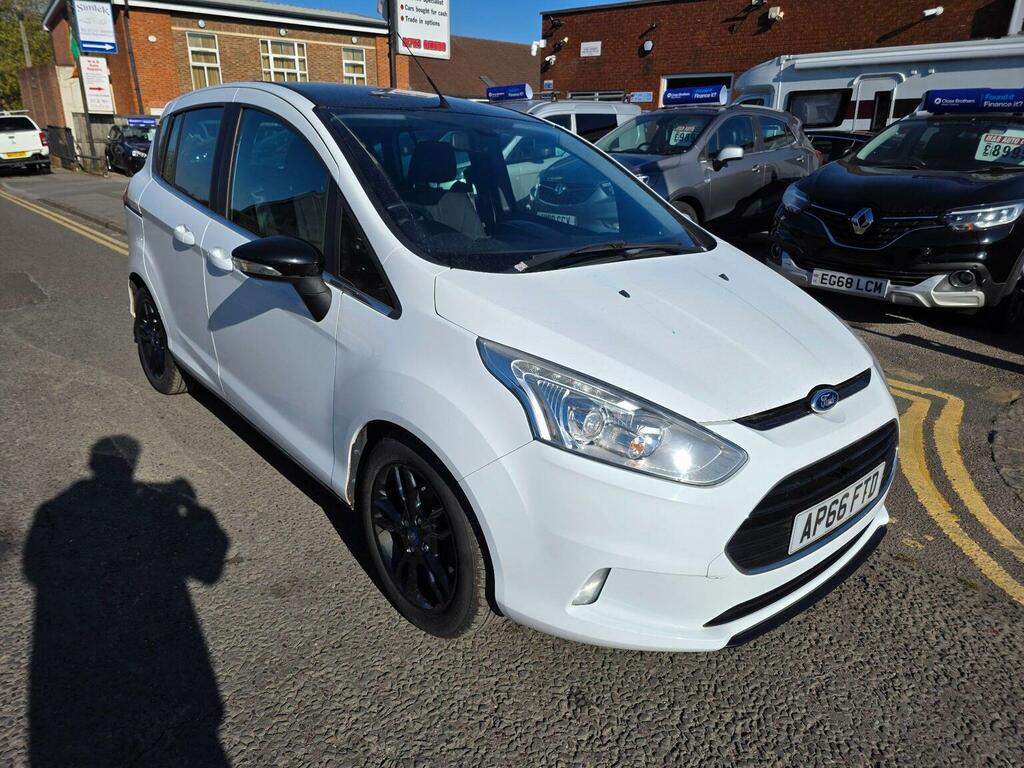 Ford B-Max 1.0T Ecoboost Zetec White Edition Euro 6 Ss White