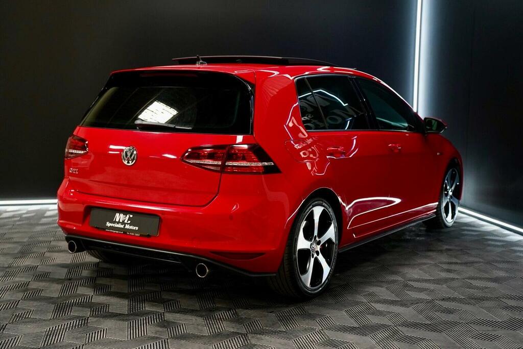 Volkswagen Golf 2.0 Tsi Bluemotion Tech Gti Performance Dsg Euro 6 VO65WLV Red #3