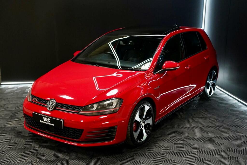 Volkswagen Golf 2.0 Tsi Bluemotion Tech Gti Performance Dsg Euro 6 VO65WLV Red #2