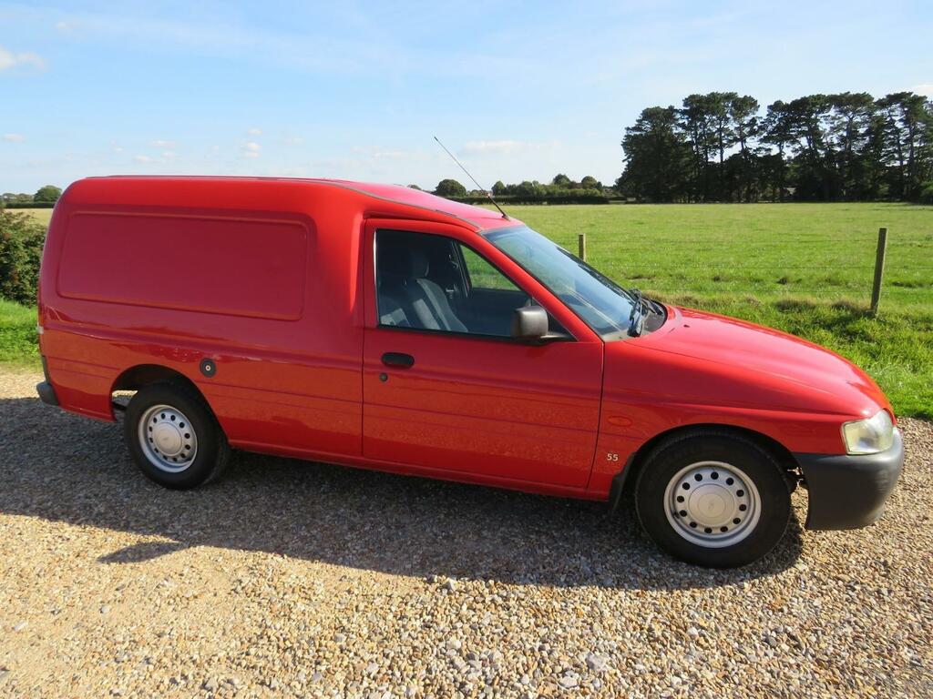 Ford Escort Reduced To Clear Red #4