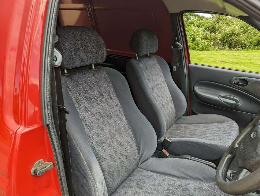 Ford Escort Reduced To Clear Red #6