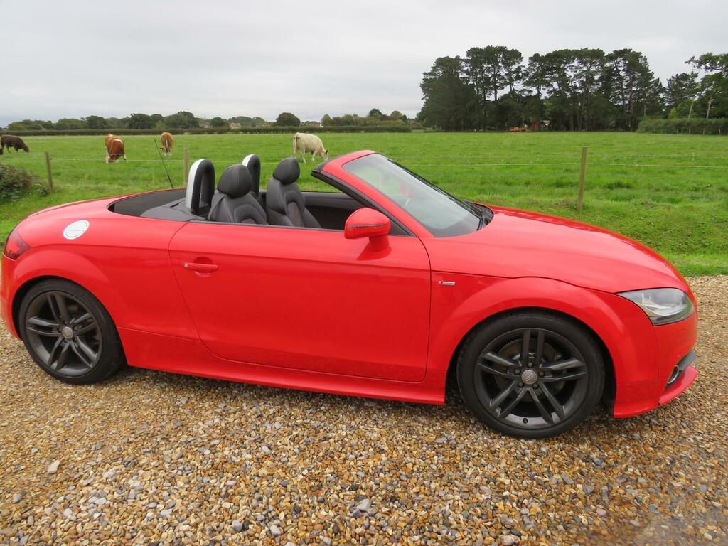 Audi TT 2.0 Tdi Quattro 6 Speed LT14AEU Red #5