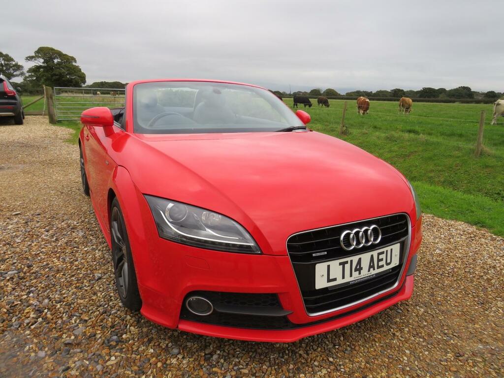 Audi TT 2.0 Tdi Quattro 6 Speed LT14AEU Red #4