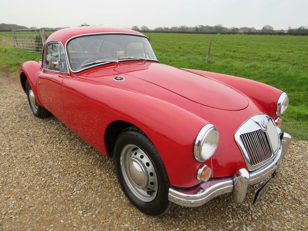 MG MGA 5 Speed Fixed Head Coupe Genuine Low Mileage Red