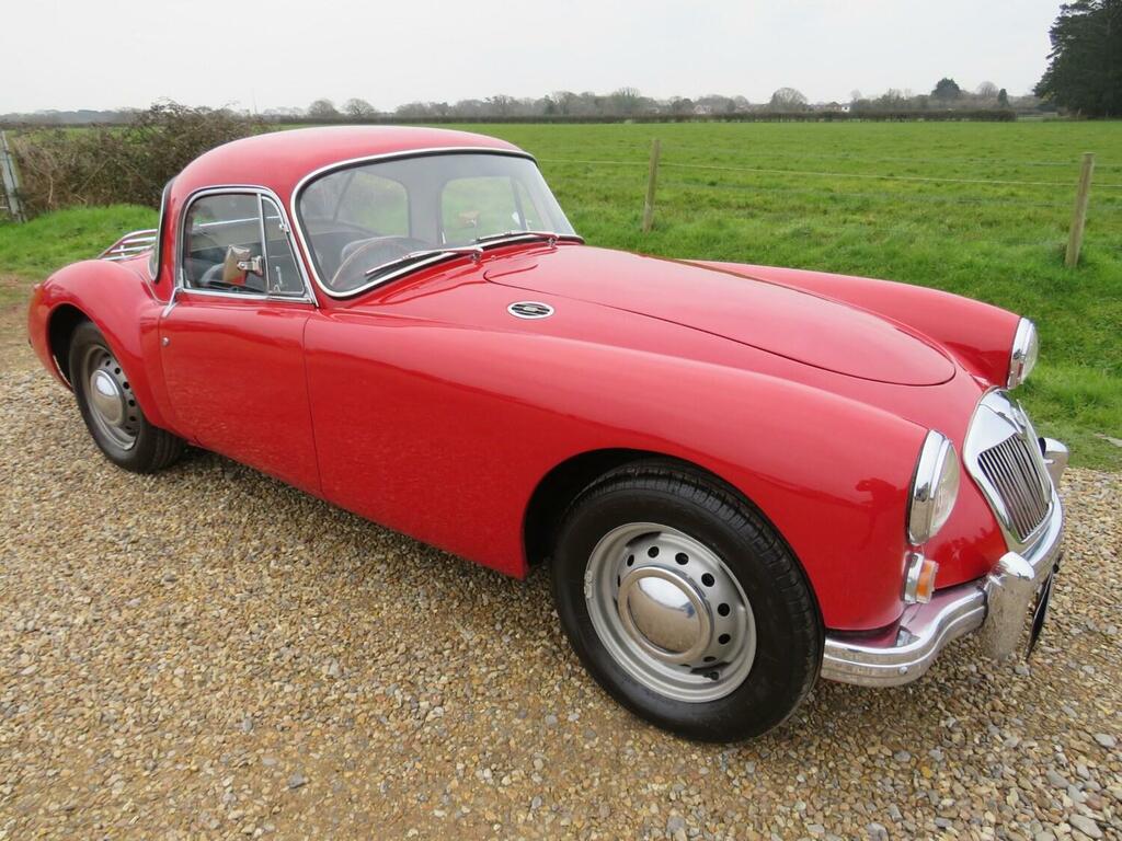 MG MGA 5 Speed Fixed Head Coupe Genuine Low Mileage Red #4