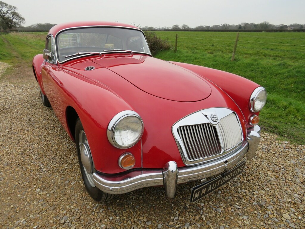 MG MGA 5 Speed Fixed Head Coupe Genuine Low Mileage Red #3