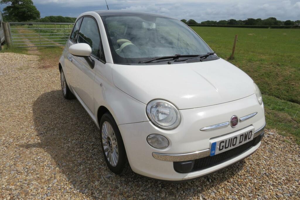 Fiat 500 1.2 Lounge GU10DWO White #2