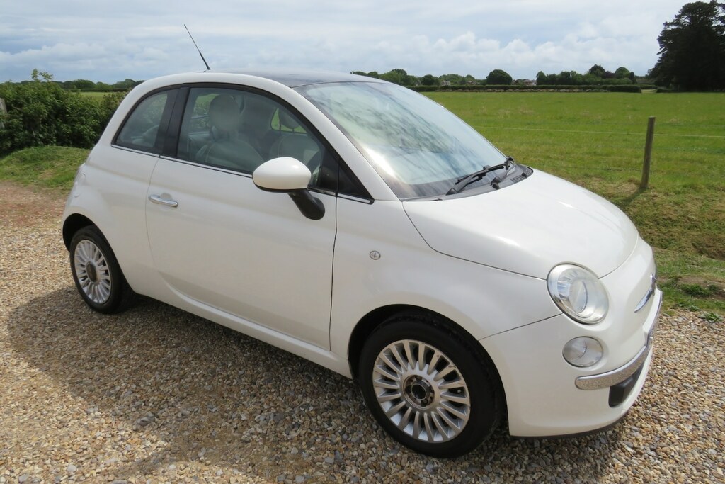 Fiat 500 1.2 Lounge White