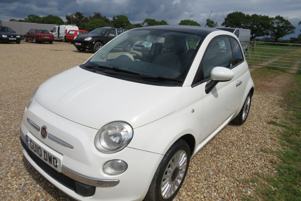 Fiat 500 1.2 Lounge GU10DWO White #5