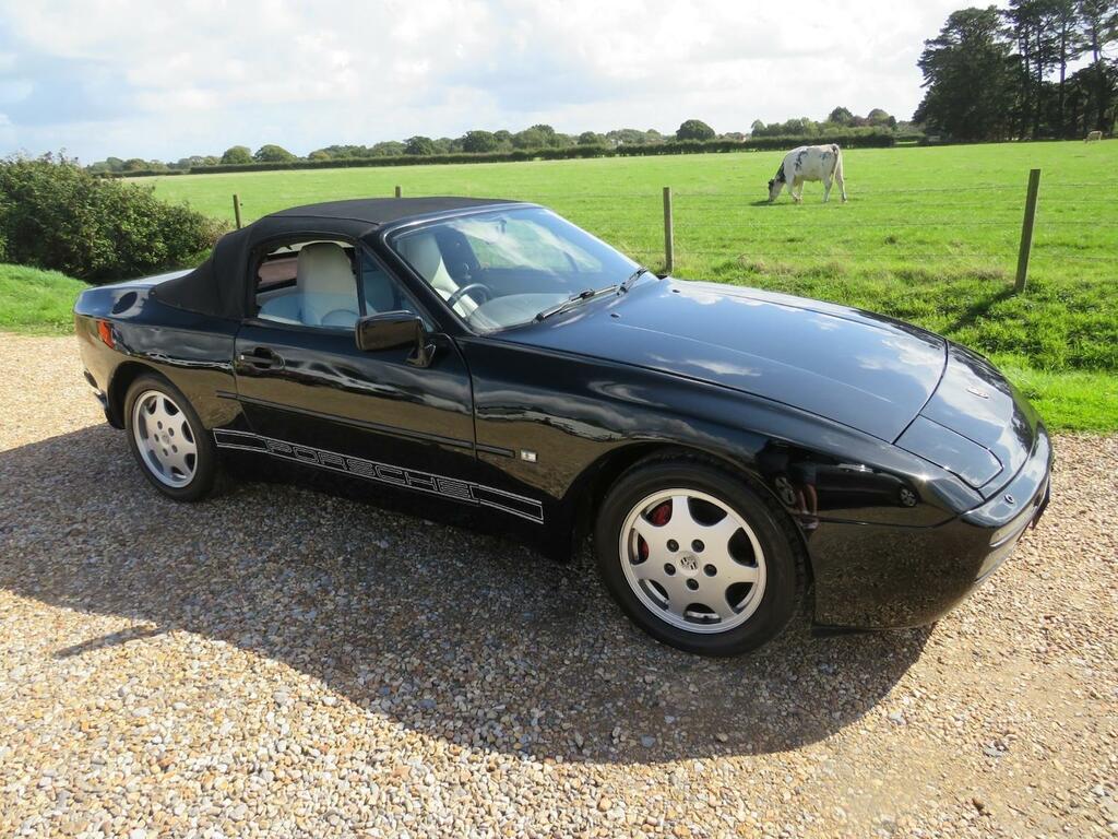 Porsche 944 S2 3 Litre Convertible Black #4