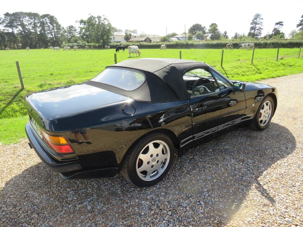 Porsche 944 S2 3 Litre Convertible Black #6