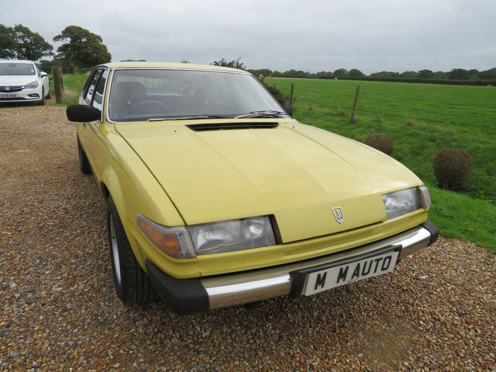 Rover SD1 Sd1 3500 4 Speed Gearbox Conversion Yellow #2