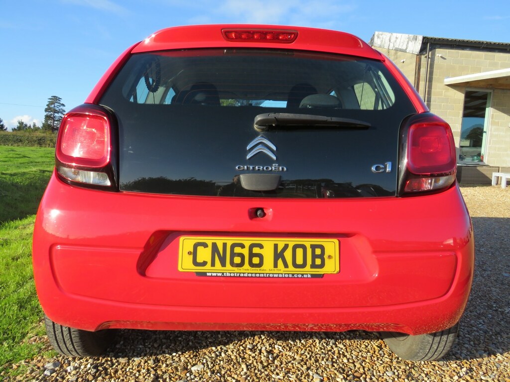 Citroen C1 1.2 Puretech CN66KOB Red #2